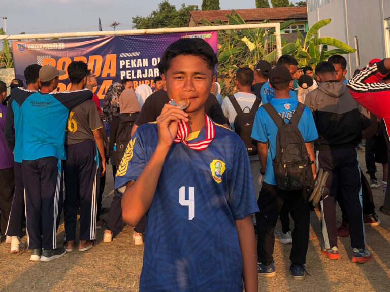 Juara 1 POPDA Lempar Lembing Putra Tingkat SMP Kab. Tegal Tahun 2024